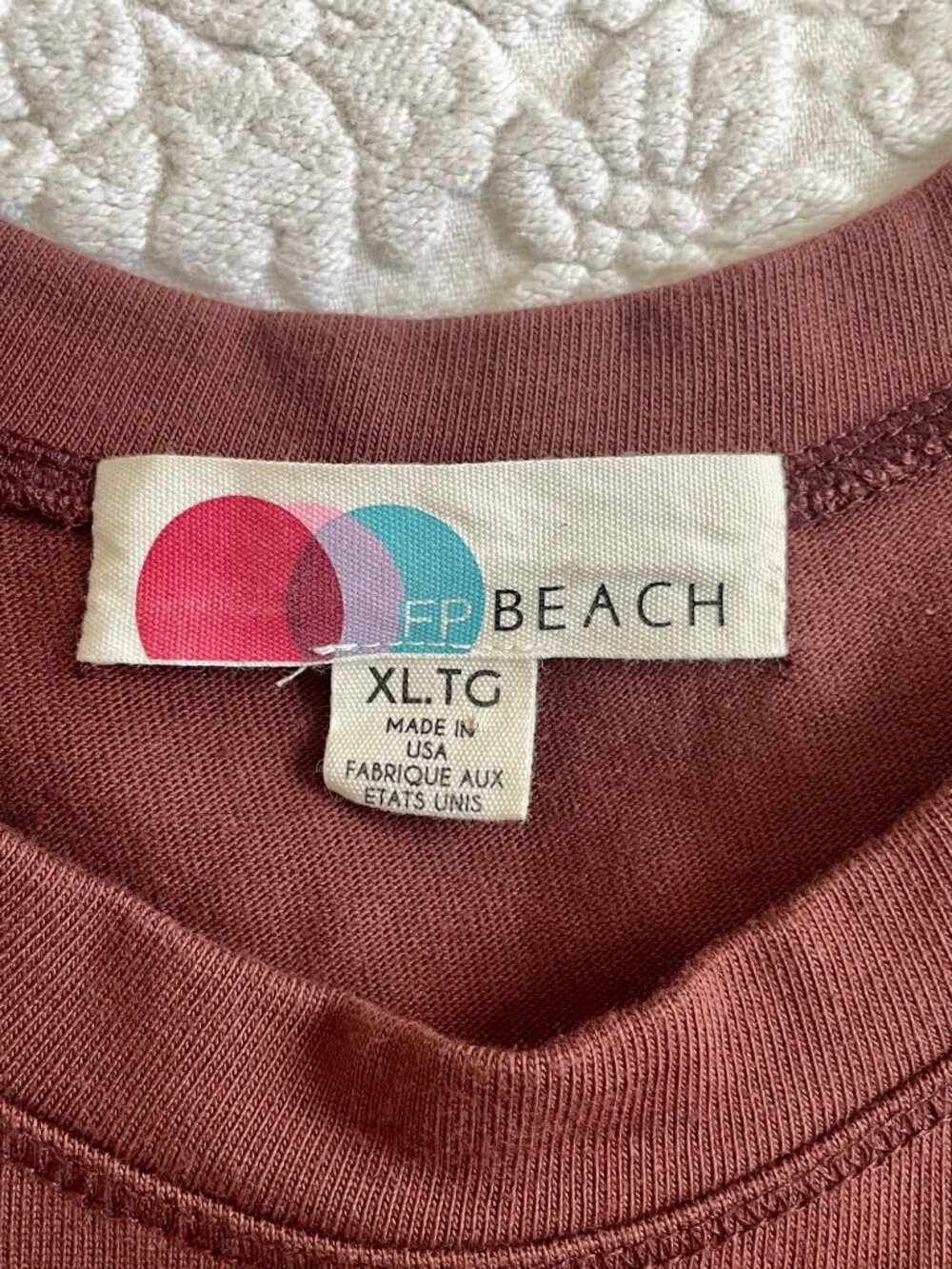 Free People Beach Main Street Midi Dress in Classic Brown Size XL - Picture 12 of 14